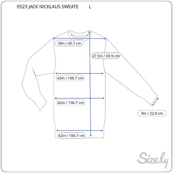 Vintage Jack Nicklaus Sweater Men's L Golf Casual Knit Crew Neck Long Sleeve USA - Picture 4 of 10